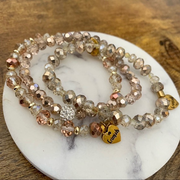 New Erimish set of 3 stretch bracelets - Picture 7 of 7